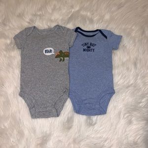 2 baby boy onesies